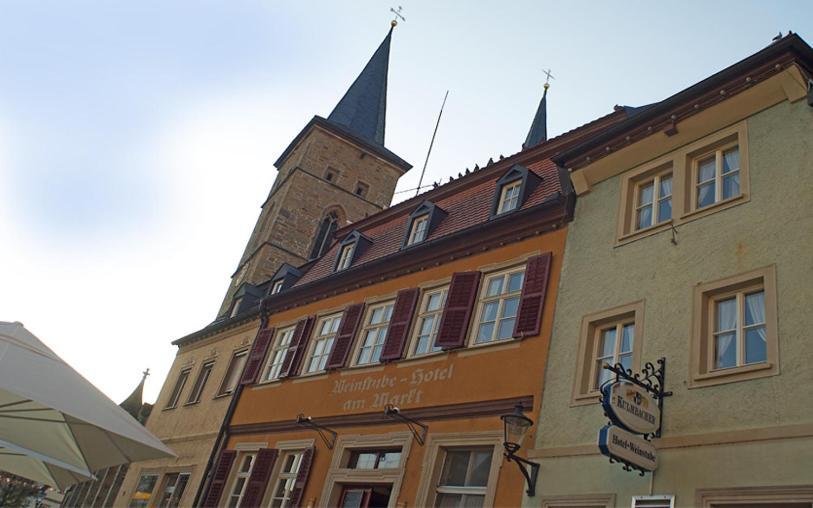 Hotel Weinstube Am Markt 게롤즈호펜 외부 사진